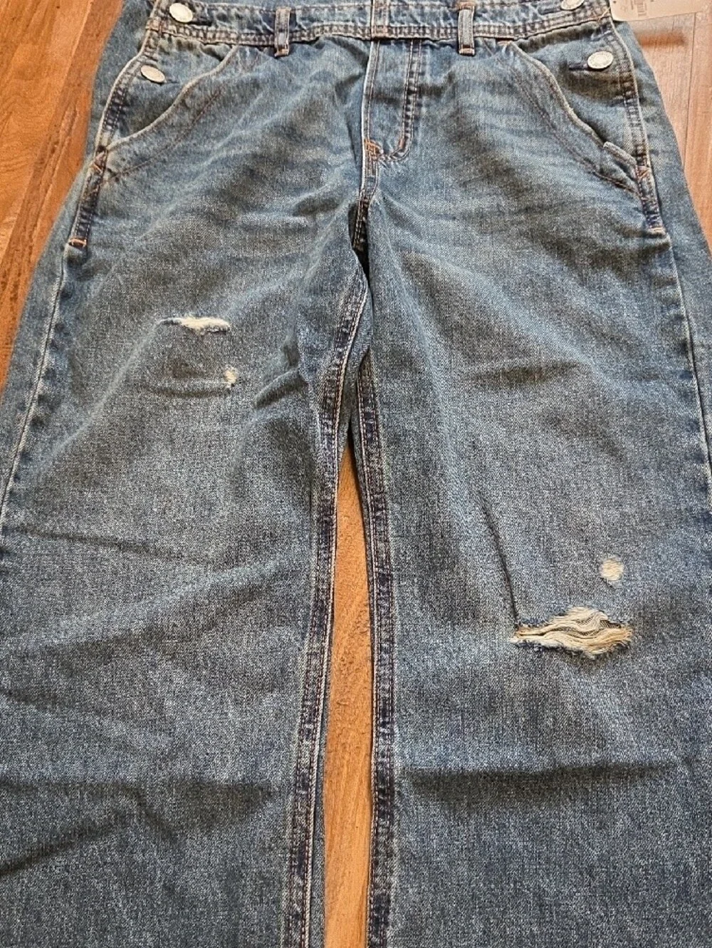 Gap NWT. Classic Blue Denim Overalls